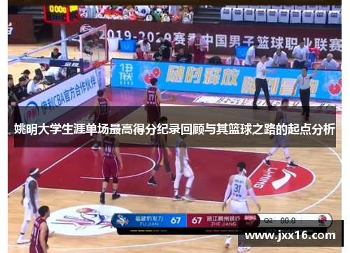 姚明大学生涯单场最高得分纪录回顾与其篮球之路的起点分析